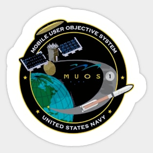 MUOS 1 Logo Sticker